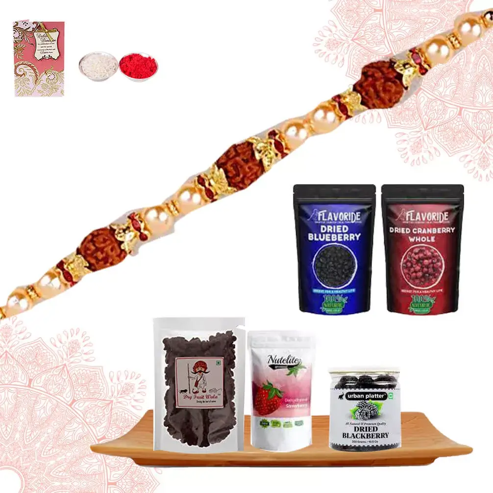 Flavour Dry Fruits Combo With Rakhi
